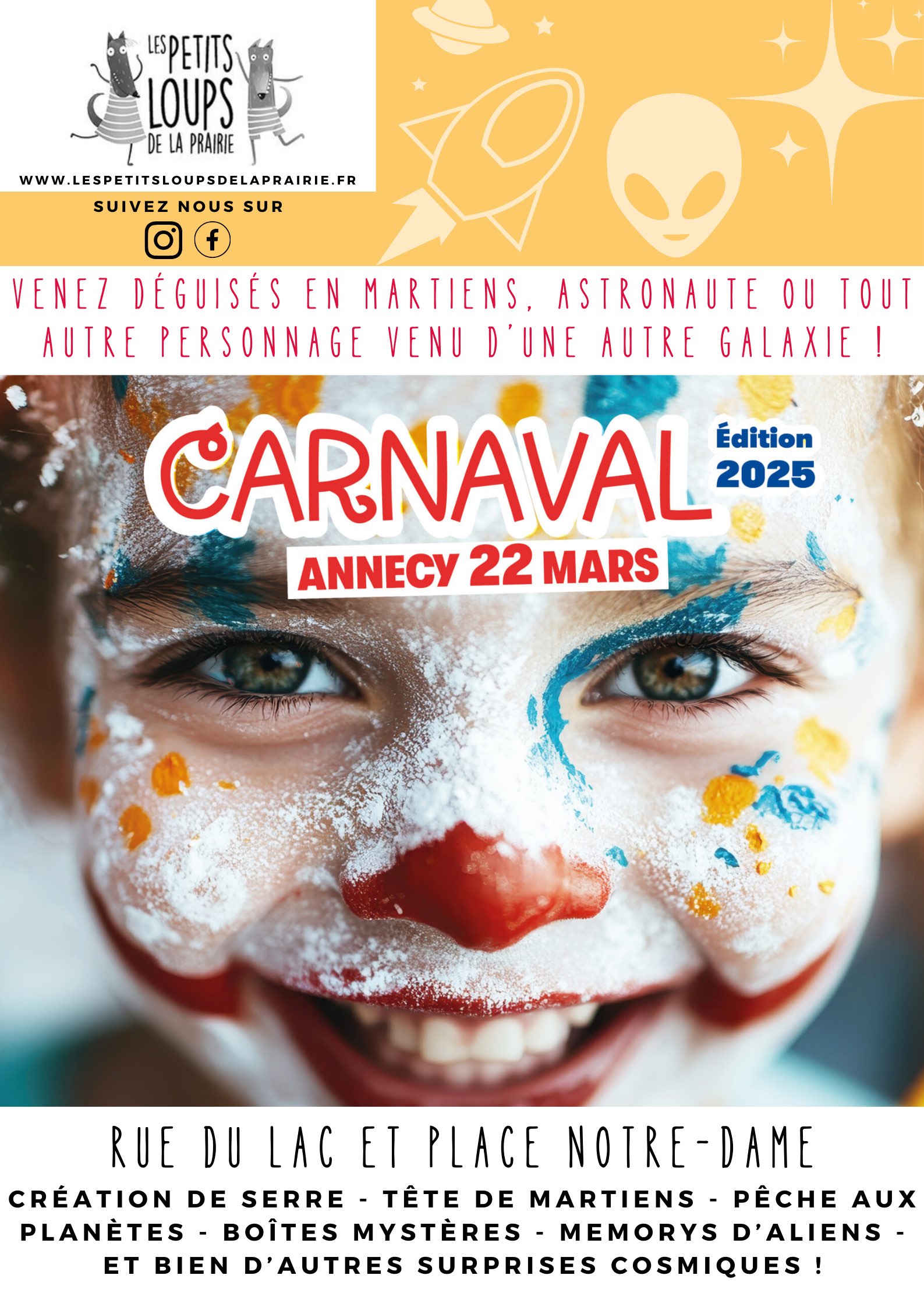 affiche carnaval 2025
