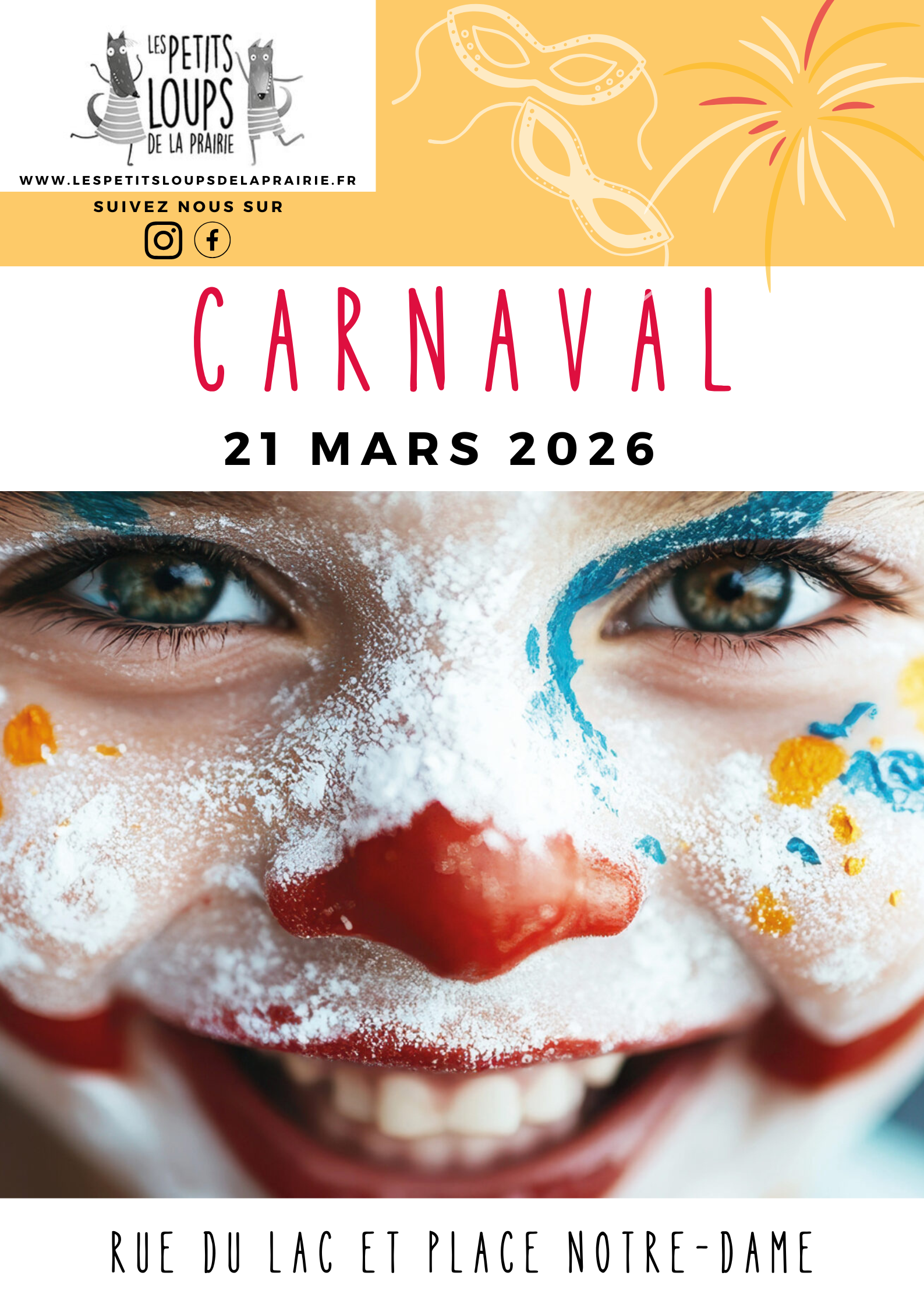 affiche carnaval 2026